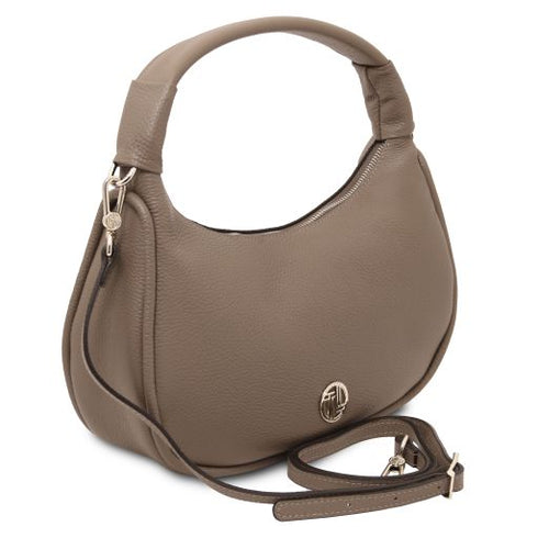 Michelle - Leather hobo bag